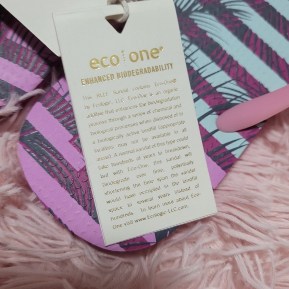 Reef palm tree flip flops - Picture 2 of 6